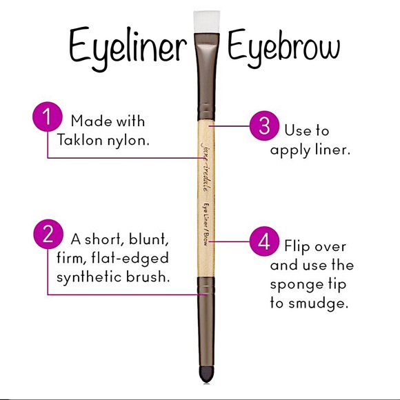 Jane Iredale Brush Eyeliner & Brow Dual - Picture 2 of 10